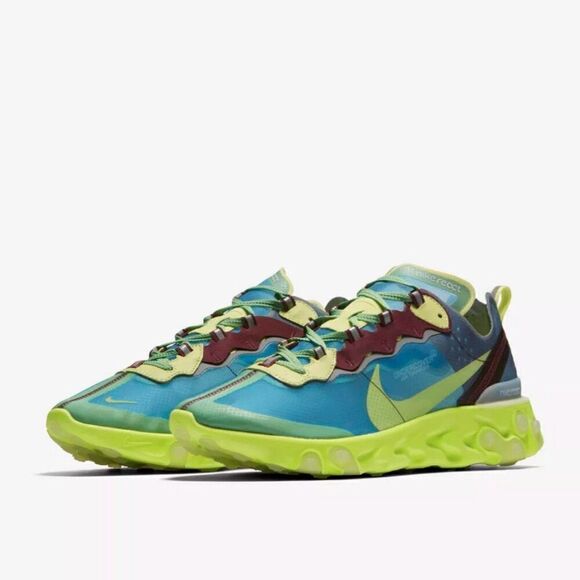 New Nike React Element 87 x Undercover Multi BQ2718-400 Men 8.5 US 7.5 UK 42 EUR - Picture 1 of 7